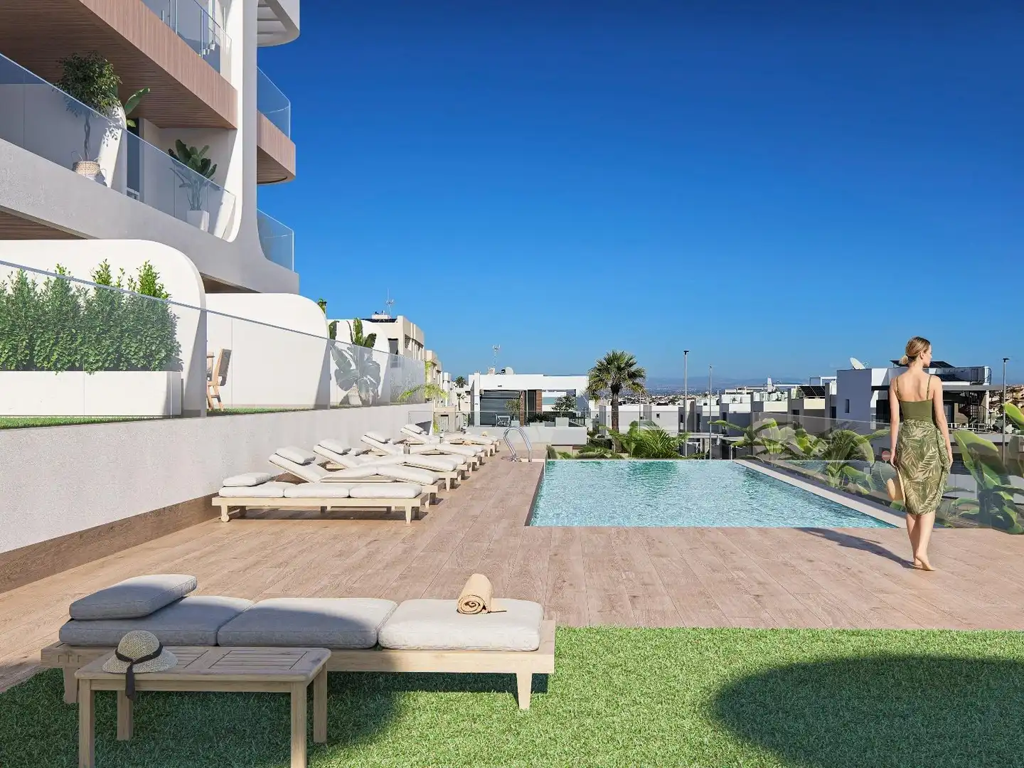 Erdgeschosswohnung mit Pool zum Verkauf in Benijófar, imagen 5