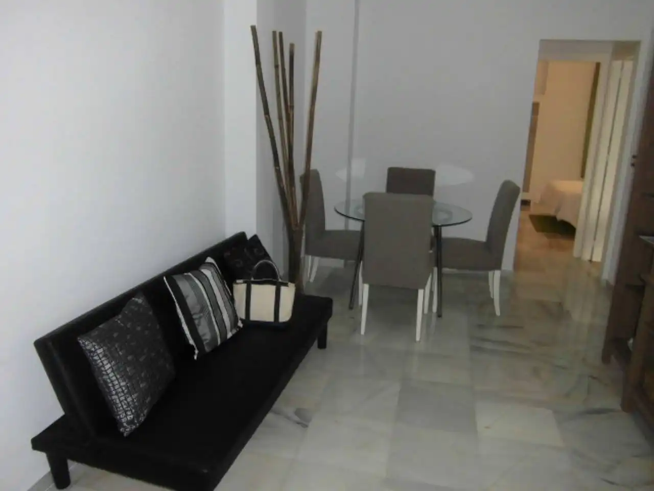 Living room of Flat for rent in Jerez de la Frontera  with Air Conditioner and Furnished