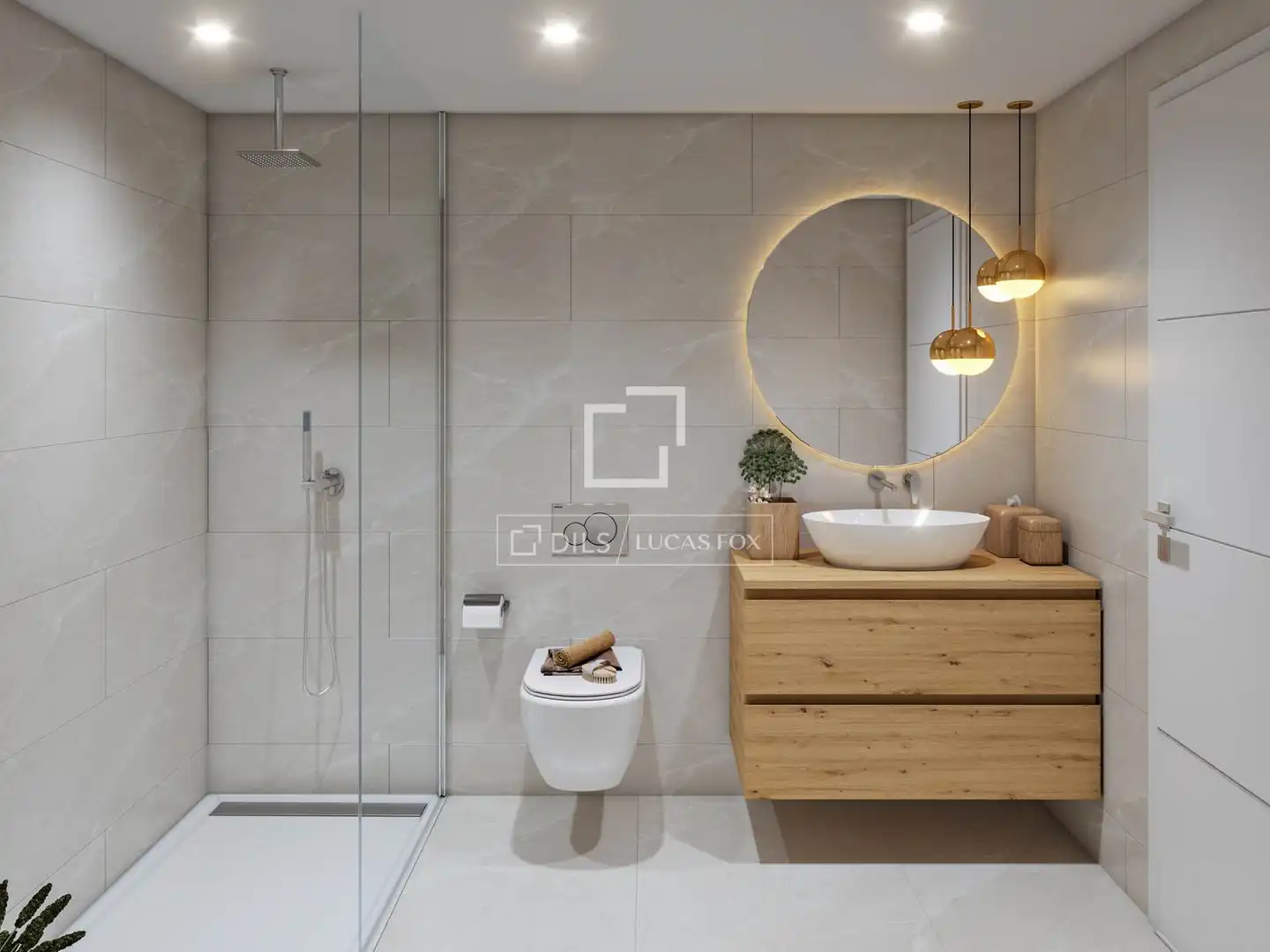 Bathroom of Flat for sale in Capdepera  with Air Conditioner, Heating and Terrace