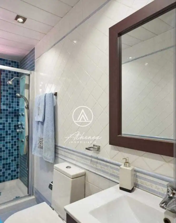 Baño de Casa o chalet en venta en Roquetas de Mar con Aire acondicionado, Jardín privado y Terraza