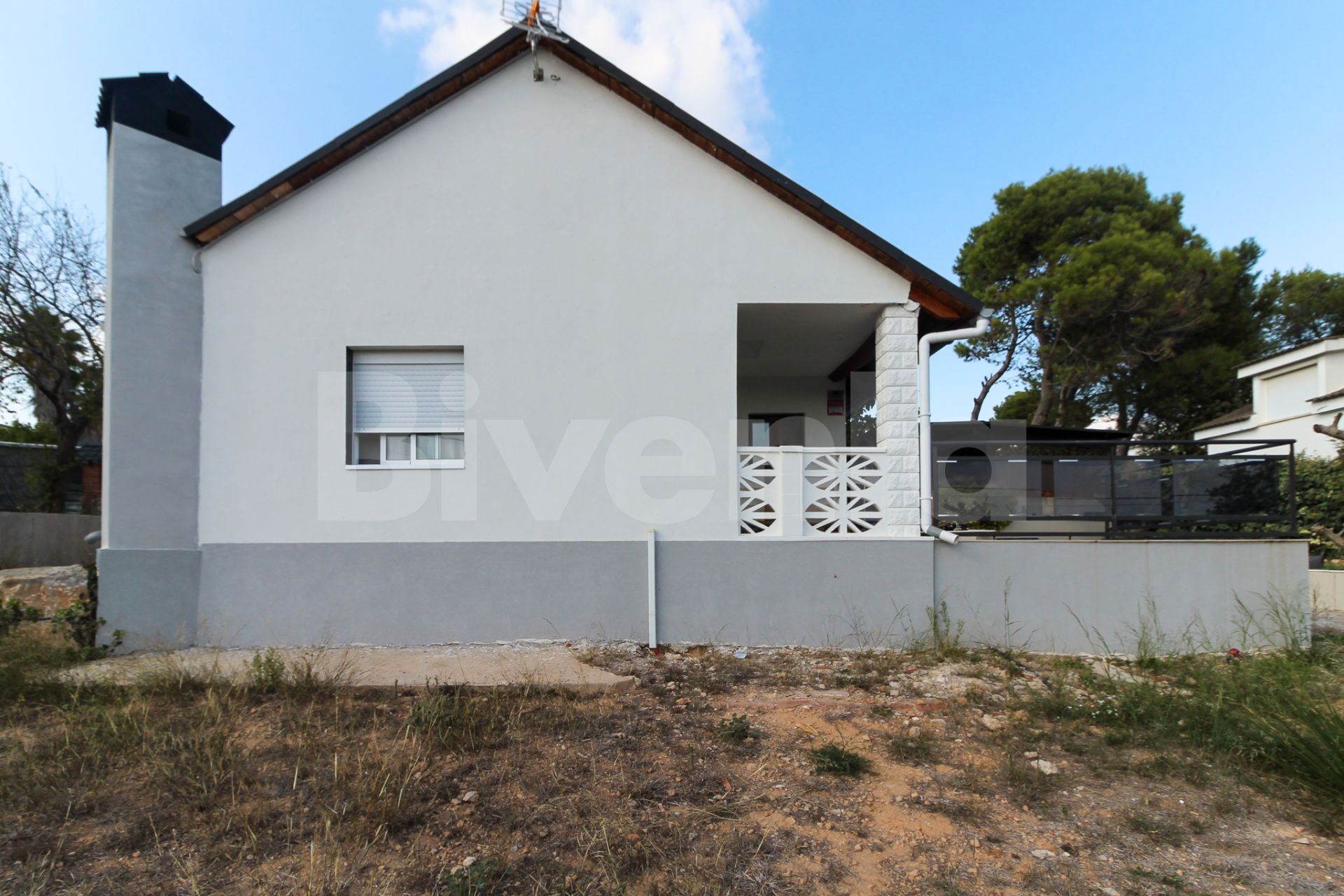 Vista exterior de Casa o chalet de alquiler en La Torre de Claramunt con Calefacción, Jardín privado y Trastero