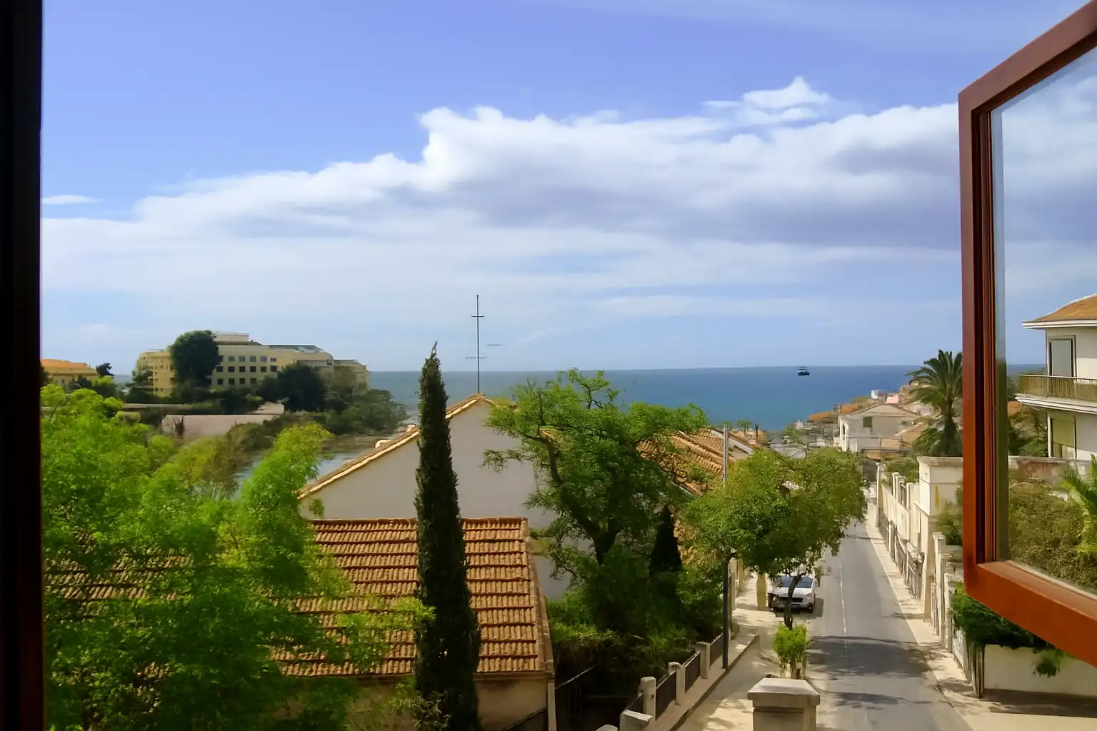 Außenansicht von Wohnung zur Miete in Málaga Capital mit Klimaanlage