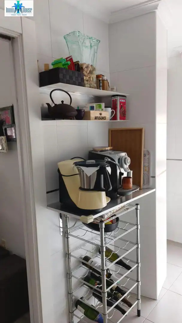 Kitchen of Flat for sale in Albacete  with Air Conditioner, Heating and Furnished
