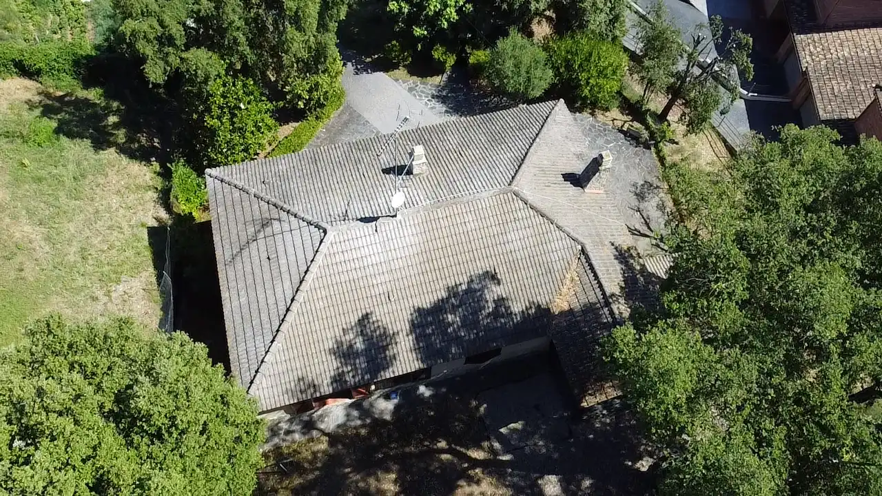 Exterior view of Houses for sale in Sant Pere de Vilamajor  with Air Conditioner, Heating and Private garden