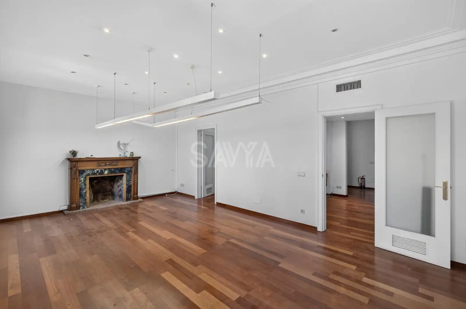 Sala de estar de Piso en venta en Barcelona con Calefacción y Trastero