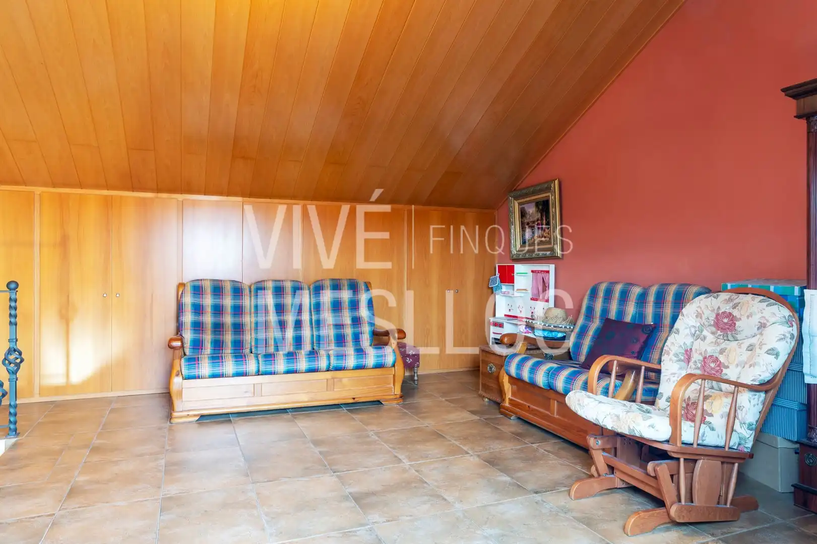 Sala d'estar de Casa adosada en venda en Premià de Mar amb Calefacció, Jardí privat i Terrassa