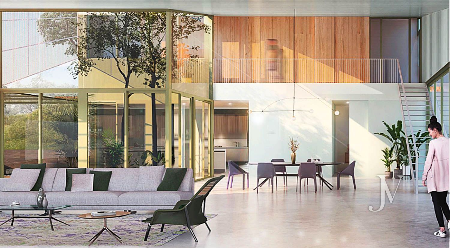 Sala de estar de Casa o chalet en venta en Boadilla del Monte con Aire acondicionado, Calefacción y Jardín privado