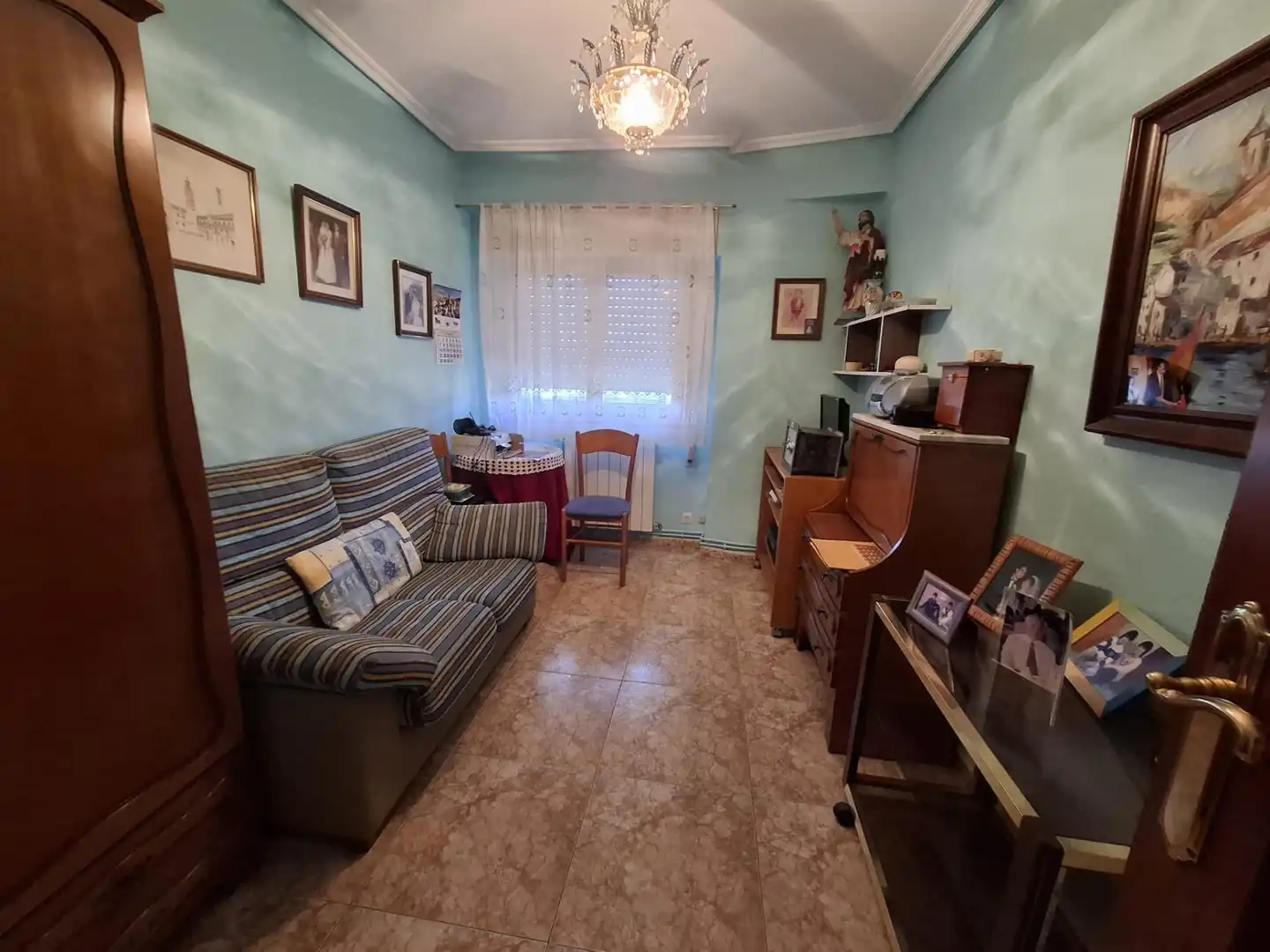 Wohnzimmer von Wohnung zum Verkauf in Tarazona mit Heizung, Abstellraum und Möbliert