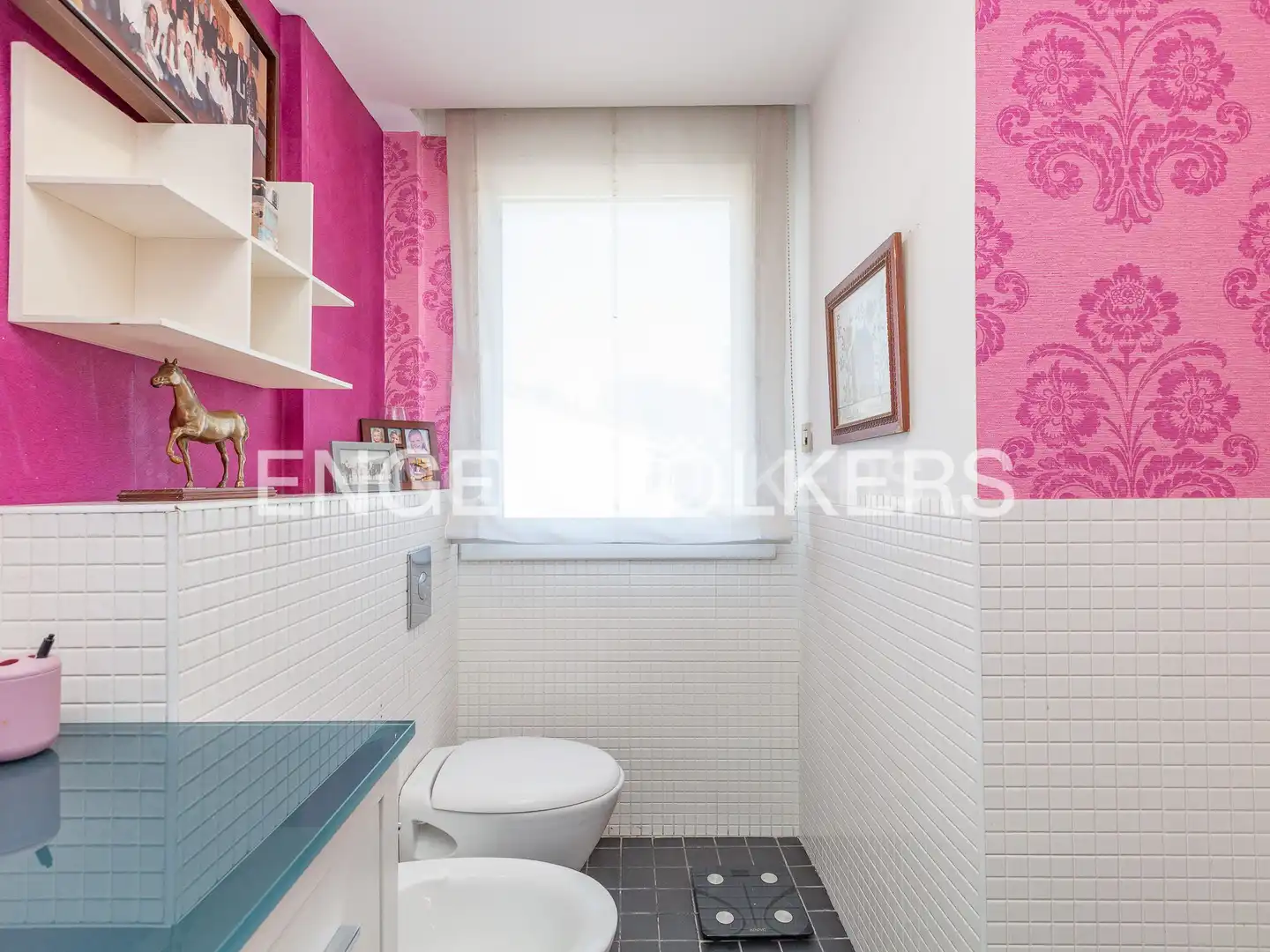 Bathroom of Houses for sale in Sant Cugat del Vallès  with Air Conditioner, Heating and Private garden