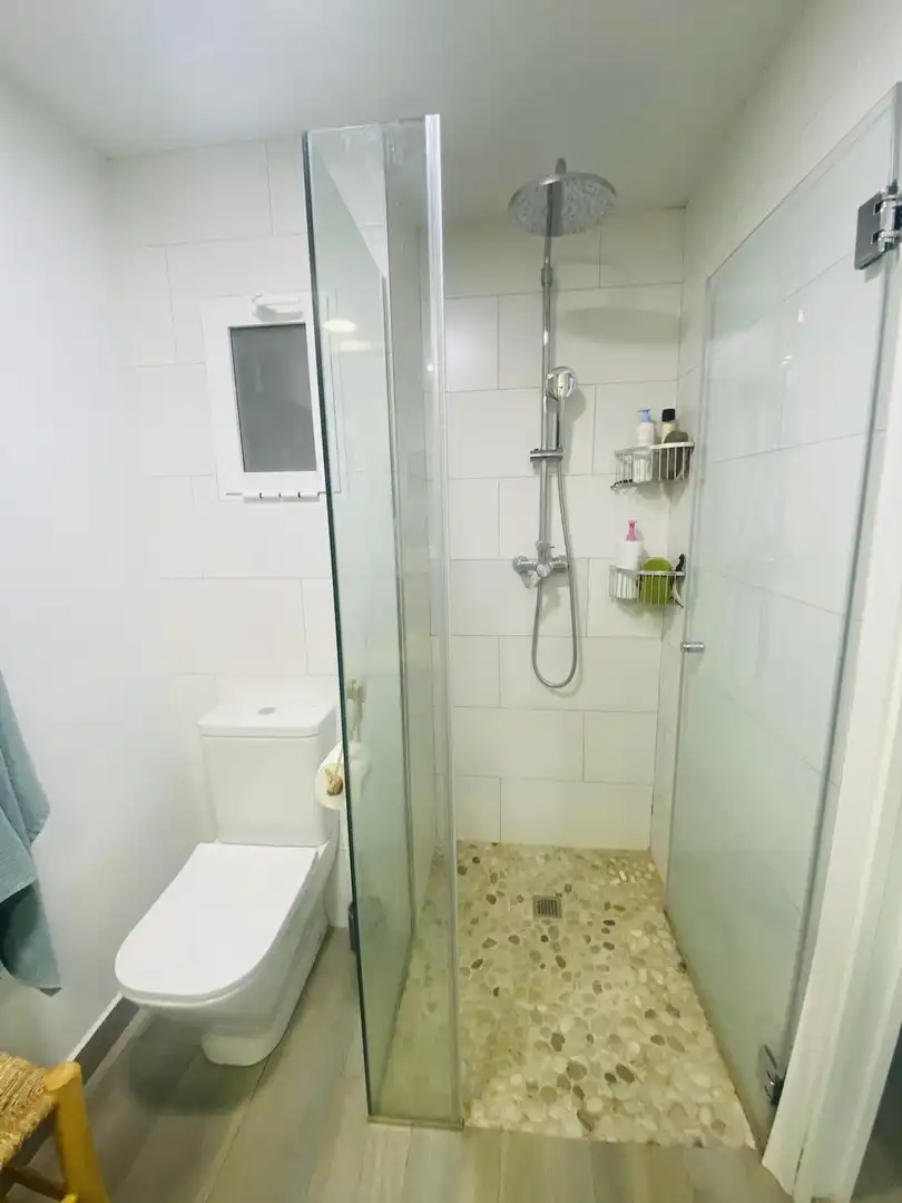 Bathroom of Flat for rent in Dénia  with Air Conditioner, Heating and Storage room