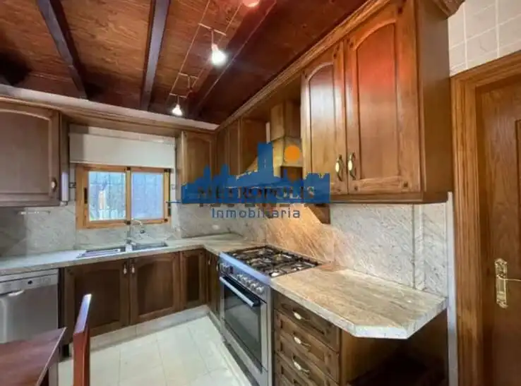 Cocina de Casa o chalet en venta en Burriana / Borriana con Aire acondicionado, Jardín privado y Terraza