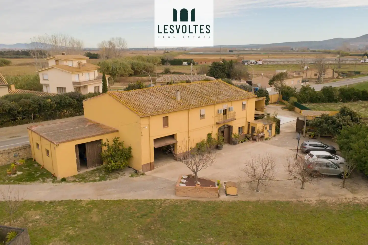 Vista exterior de Casa o chalet en venta en Verges con Aire acondicionado, Jardín privado y Parquet