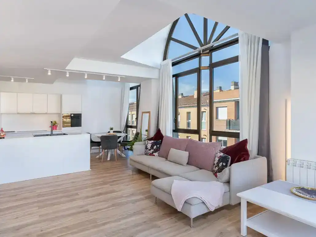 Sala d'estar de Dúplex en venda en Palamós amb Aire condicionat i Balcó