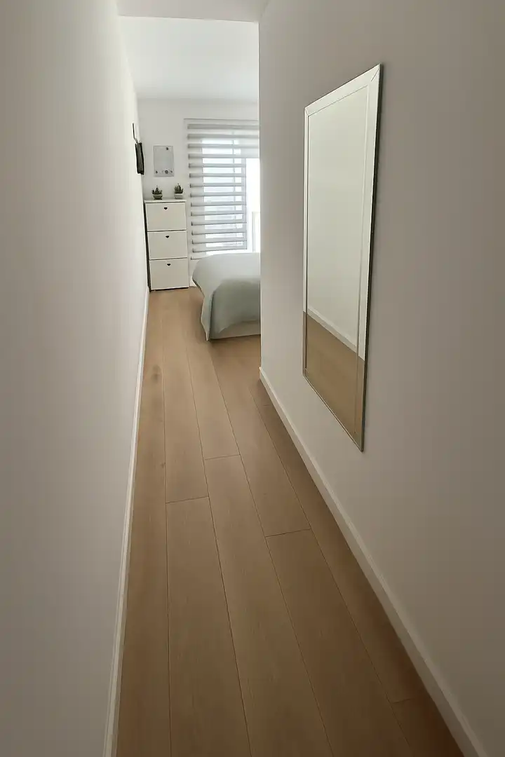 Bedroom of Flat for sale in  Palma de Mallorca  with Air Conditioner, Private garden and Parquet flooring
