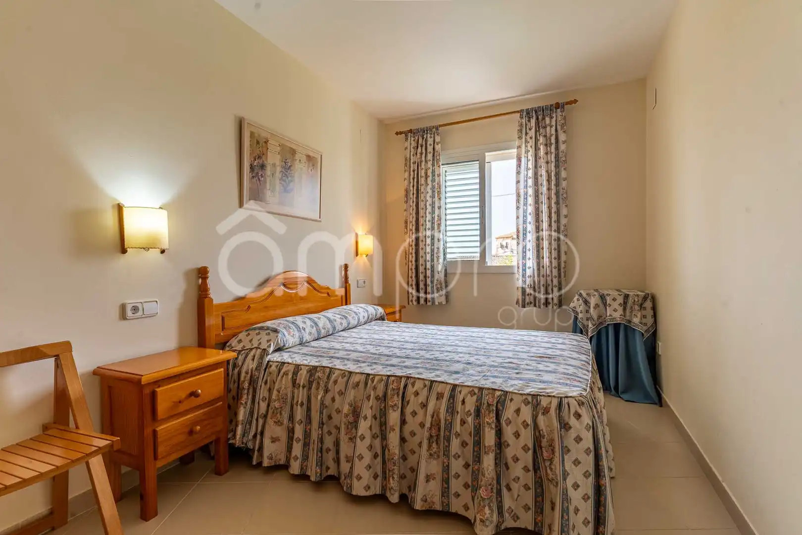 Schlafzimmer von Wohnung zum Verkauf in Torredembarra mit Klimaanlage, Terrasse und Schwimmbad