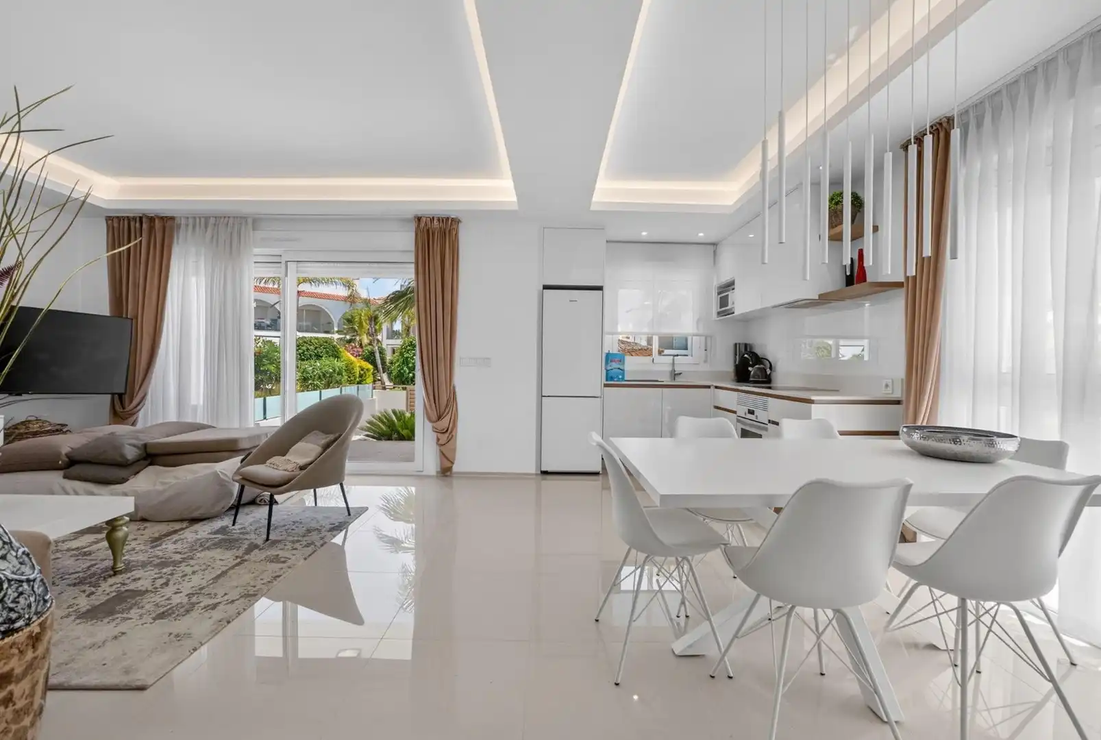 Kitchen of Apartments for sale in Rojales  with Heating, Private garden and Swimming Pool