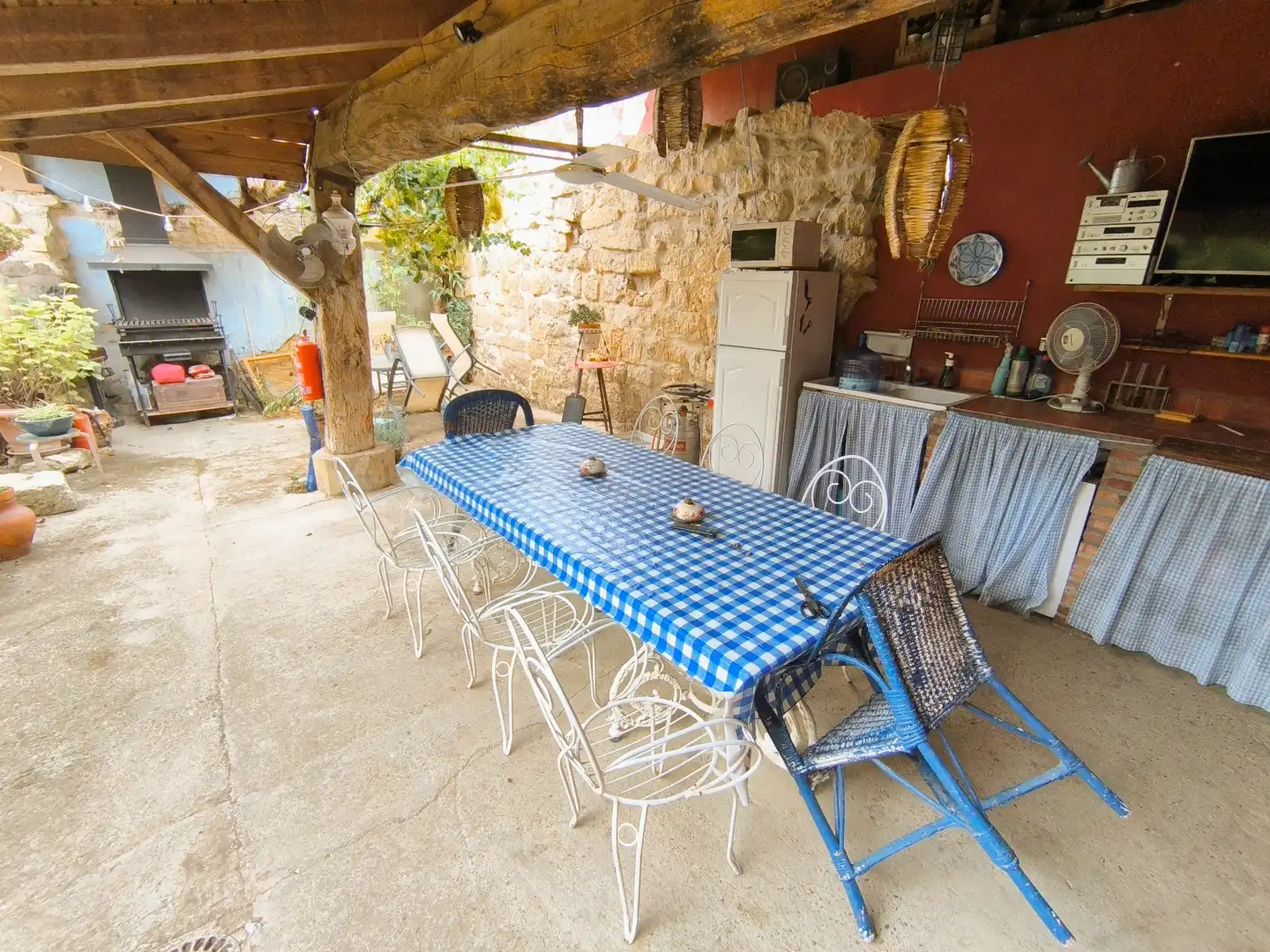 Terraza de Finca rústica en venta en Amusco, Palencia
