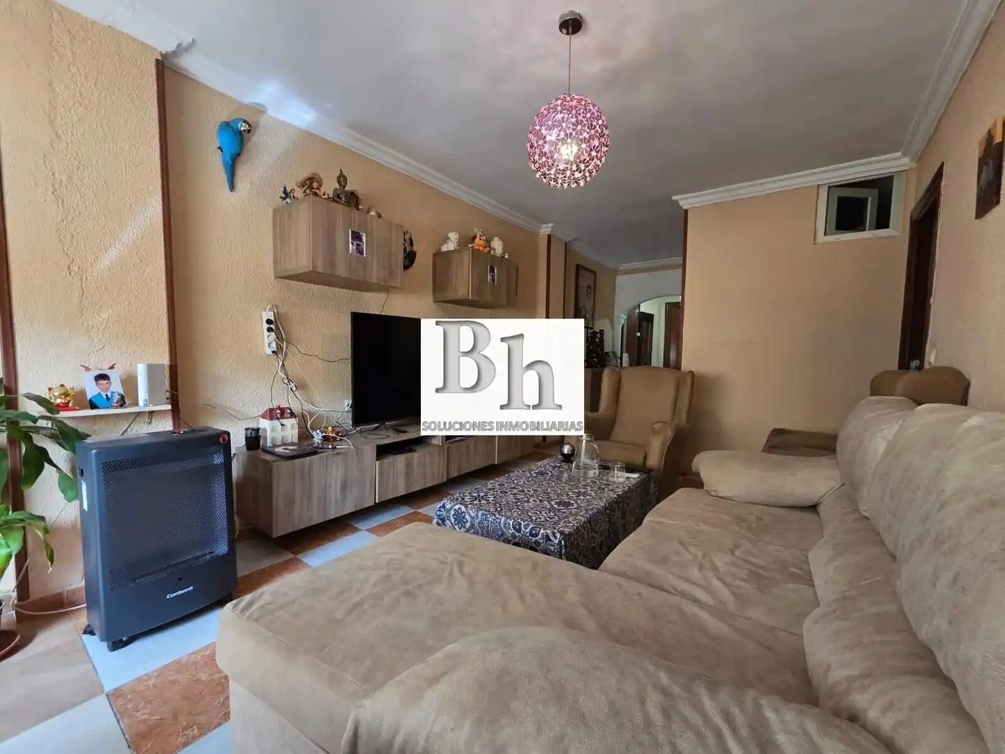Wohnzimmer von Wohnung zum Verkauf in Málaga mit Privatgarten
