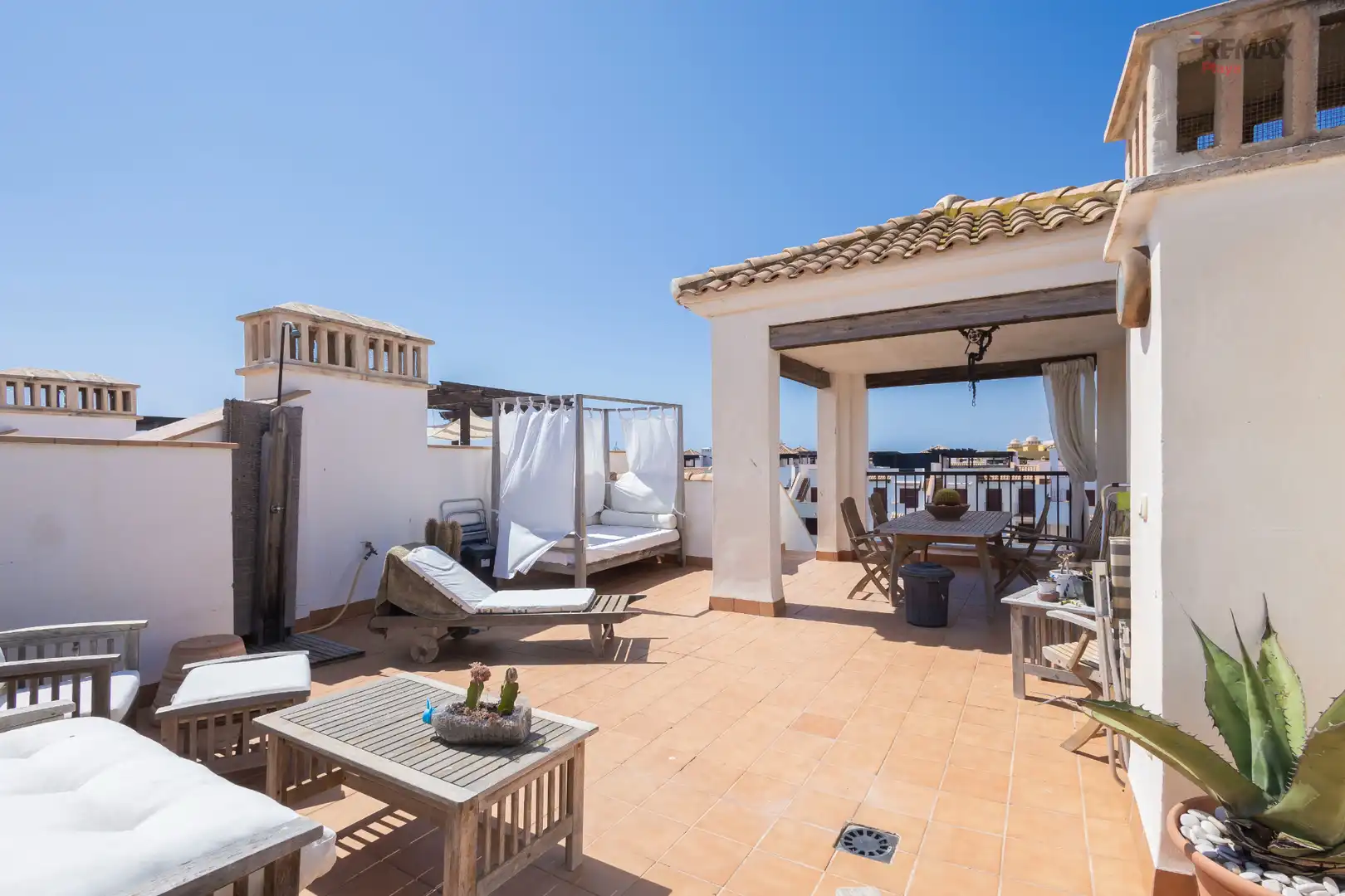 Terraza de Ático en venta en Vera con Aire acondicionado, Terraza y Piscina comunitaria