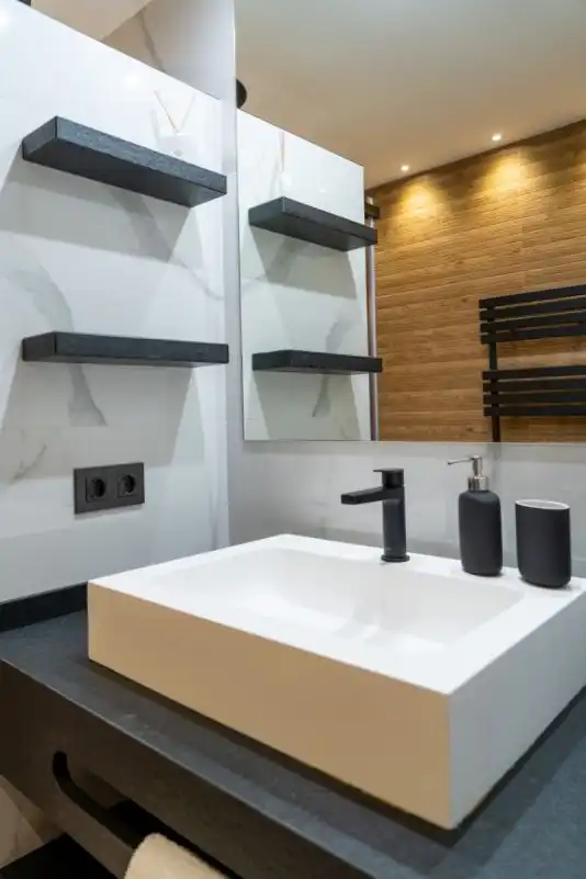 Bany de Apartament en venda en Torrevieja amb Aire condicionat, Calefacció i Jardí privat