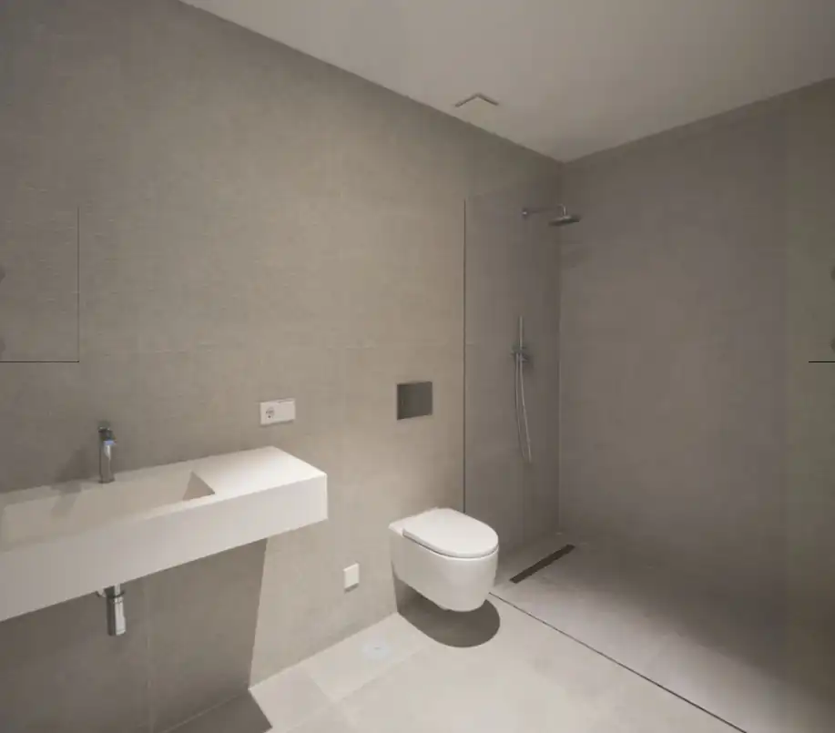 Badezimmer von Wohnung zum Verkauf in Marbella mit Terrasse, Abstellraum und Schwimmbad