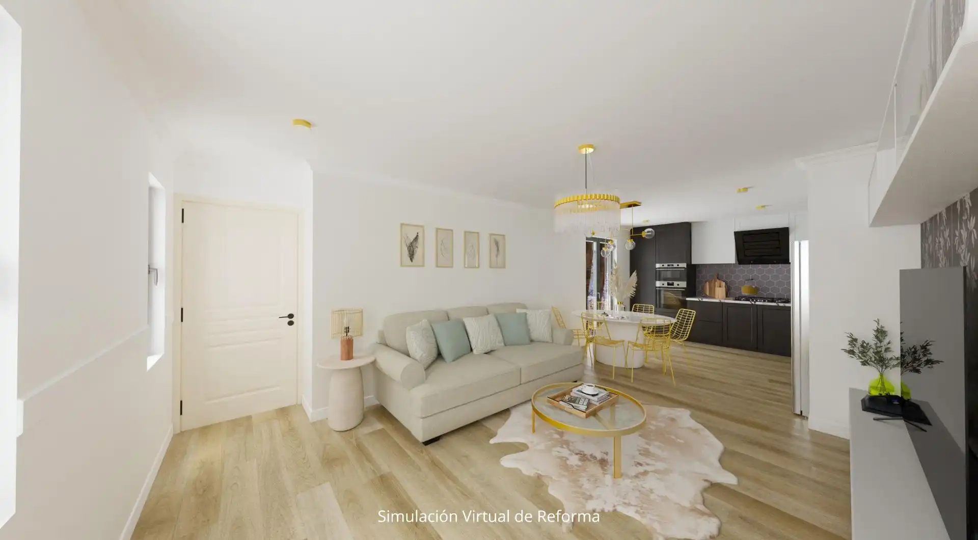 Living room of Flat for sale in Bilbao   with Balcony
