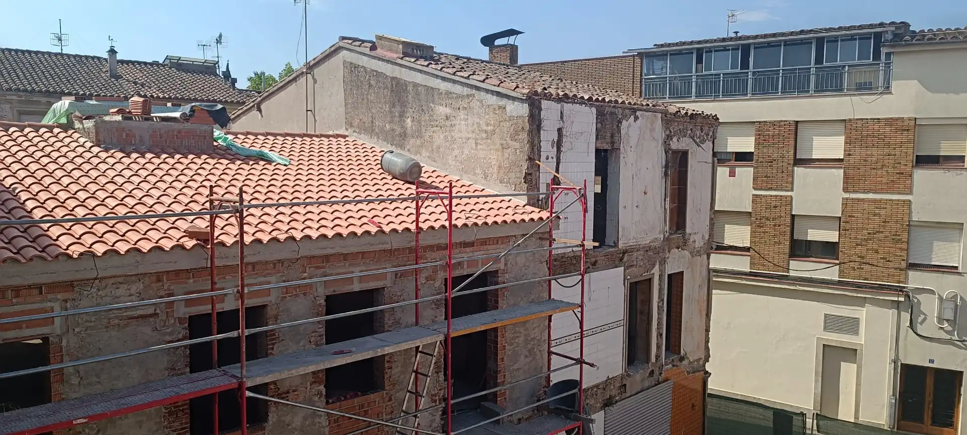 Exterior view of Detached homes for sale in Sant Celoni  with Heating, Terrace and Oven
