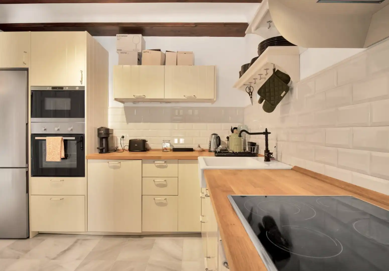 Cocina de Casa adosada en venta en Marbella con Aire acondicionado, Jardín privado y Terraza