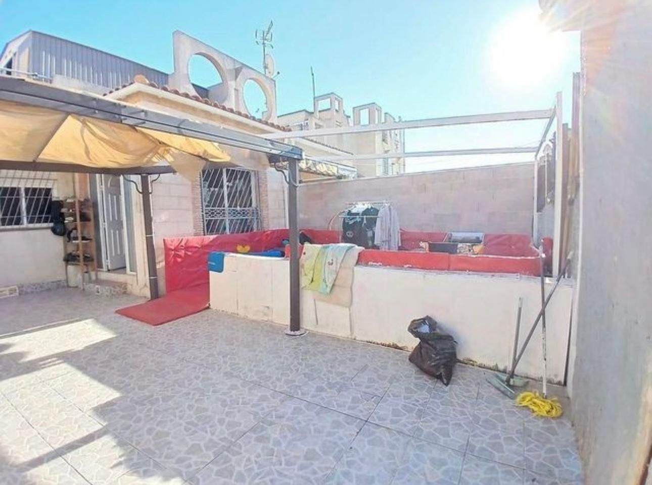 Terrace of Flat for sale in Torrevieja  with Air Conditioner, Terrace and Furnished