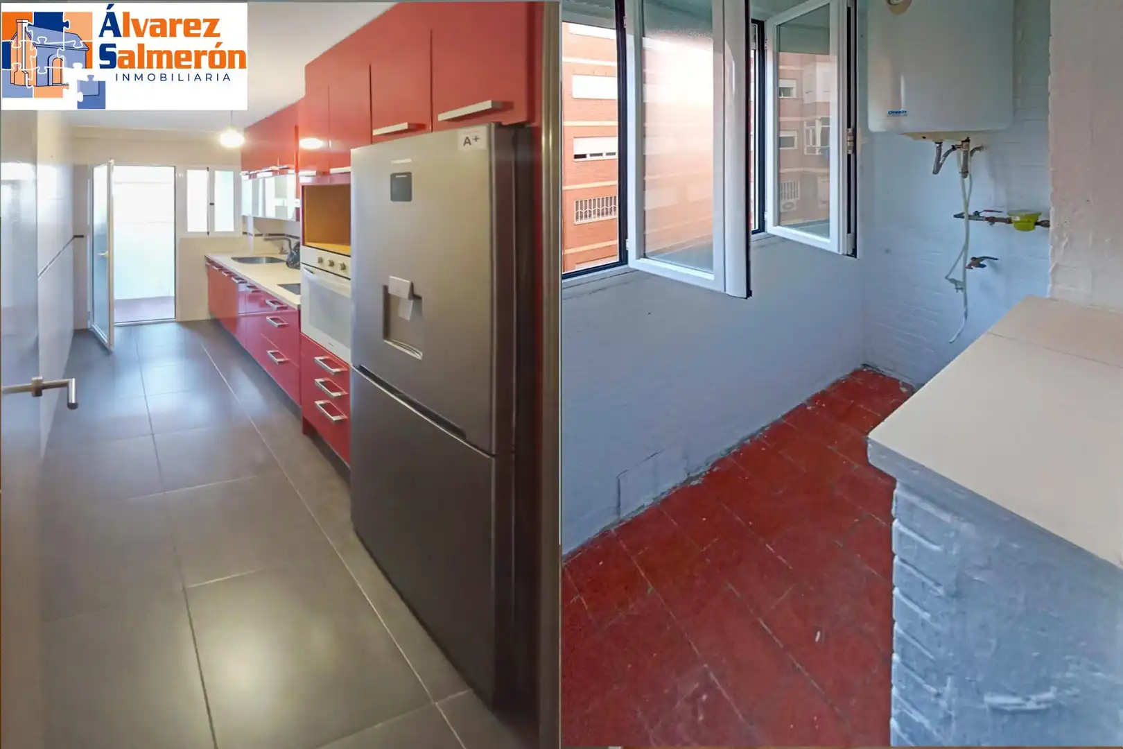 Kitchen of Flat for sale in Granada  with Air Conditioner and Terrace
