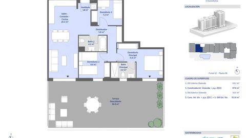 Foto 2 de vivienda de obra nueva en Piso en venta en Parcela M  Pai Moli de Animeta, Quart de Poblet, Valencia