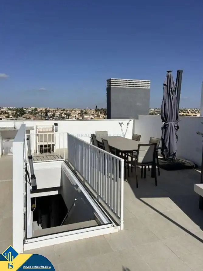 Terrasse von Dachboden zum Verkauf in Orihuela mit Klimaanlage, Heizung und Terrasse
