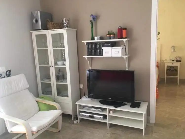 Sala d'estar de Àtic en venda en El Ejido amb Aire condicionat, Terrassa i Moblat