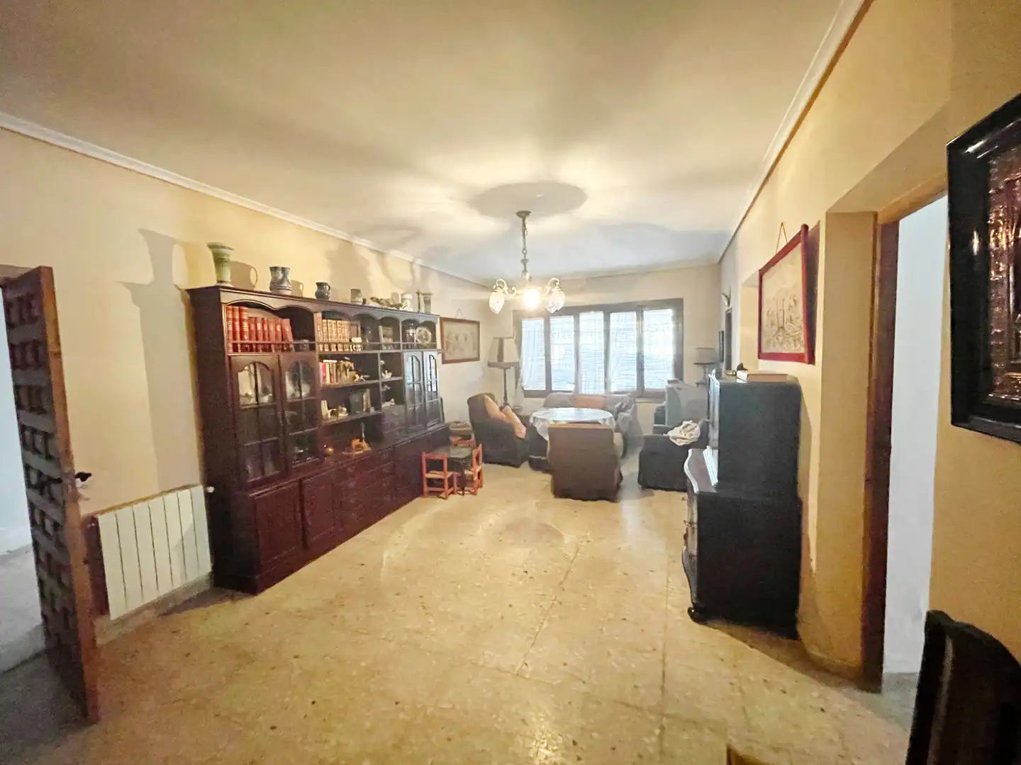 Living room of Houses for sale in Santa María de los Llanos  with Heating, Private garden and Terrace