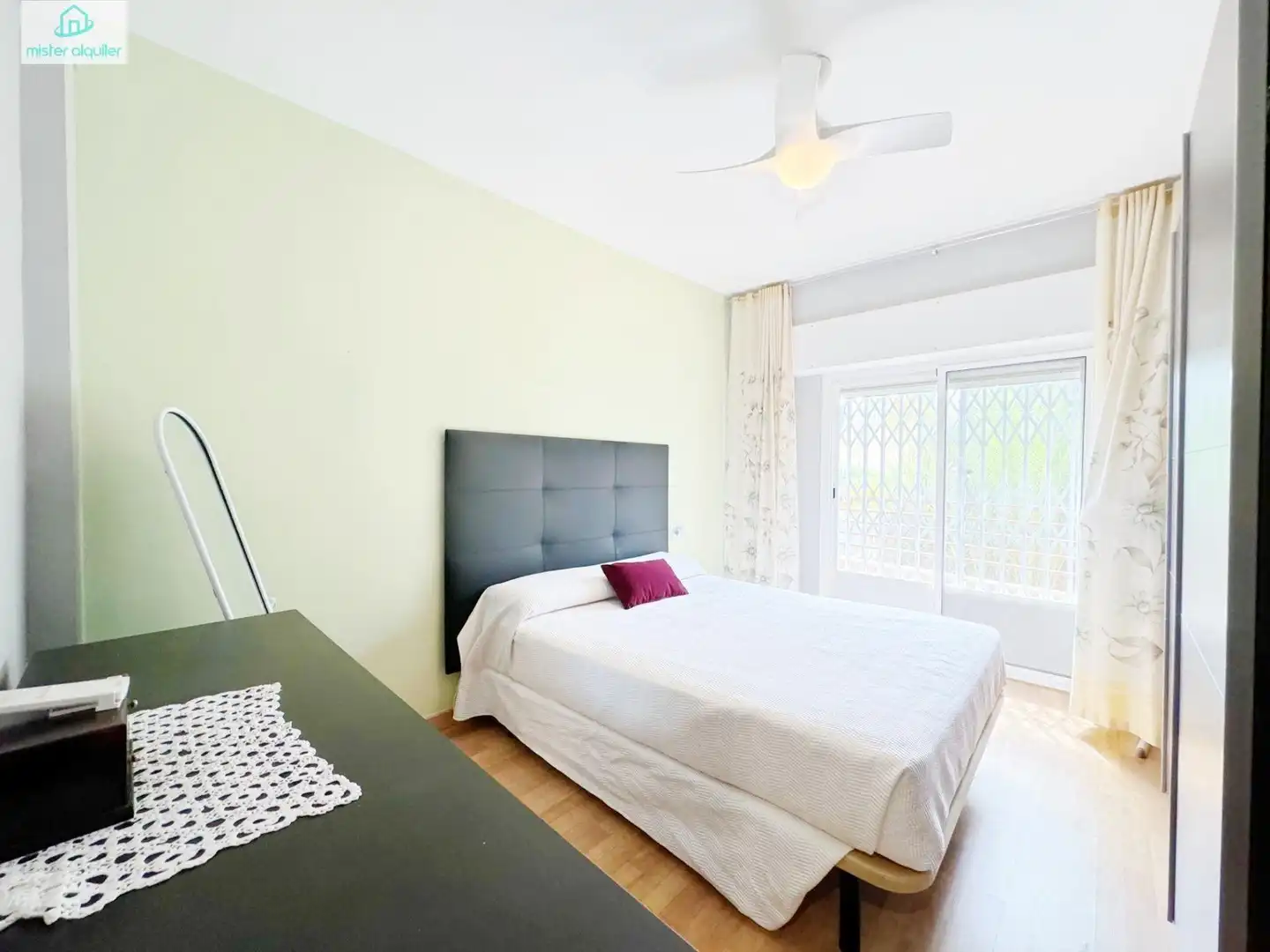 Schlafzimmer von Wohnung zur Miete in Sant Joan d'Alacant mit Klimaanlage, Heizung und Möbliert
