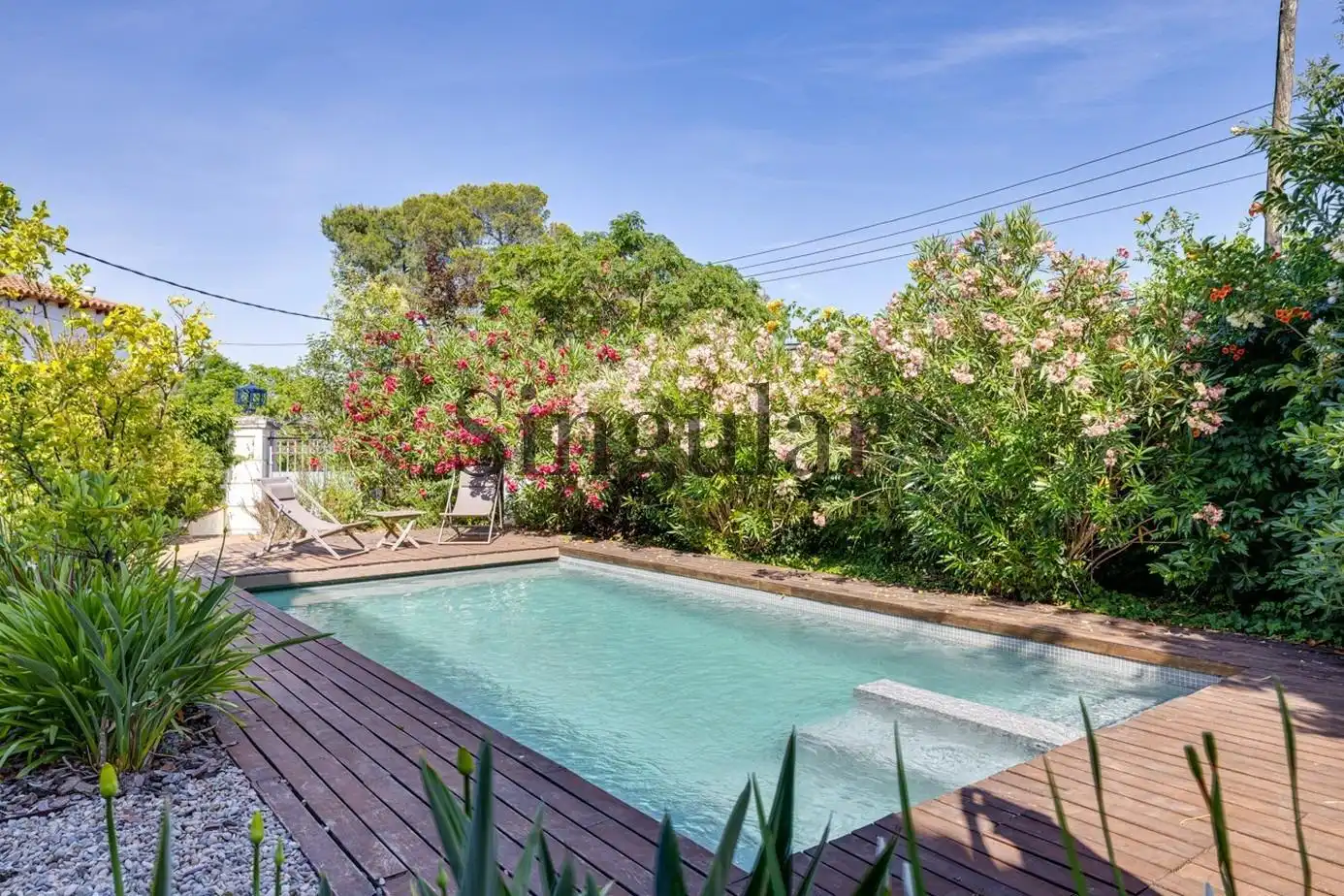 Piscina de Casa o xalet en venda en Sant Cugat del Vallès amb Calefacció, Jardí privat i Traster