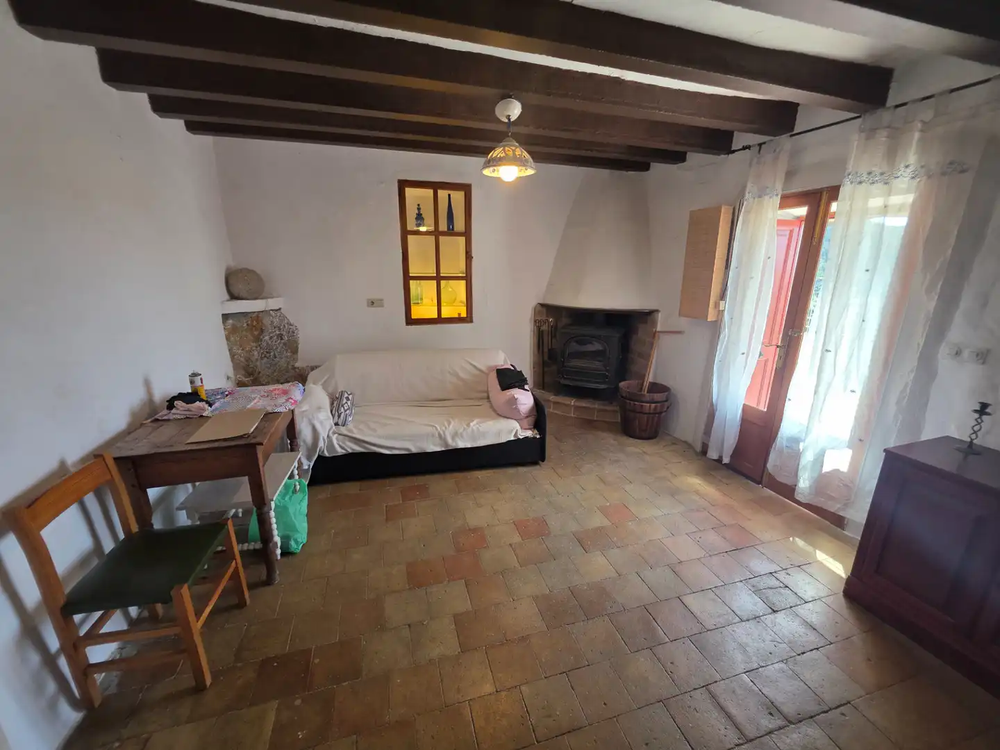 Sala de estar de Casa o chalet en venta en Puigpunyent con Jardín privado