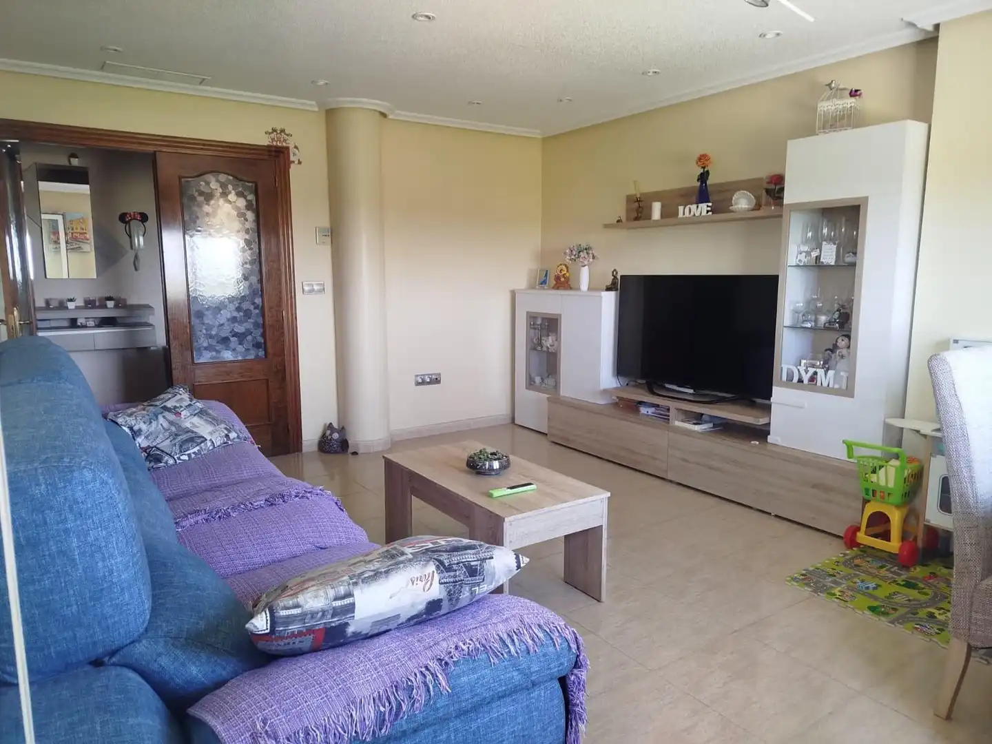 Sala de estar de Apartamento en venta en Almoradí con Aire acondicionado, Trastero y Balcón