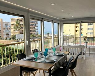 Dining room of Flat to rent in Alicante / Alacant  with Air Conditioner, Heating and Private garden