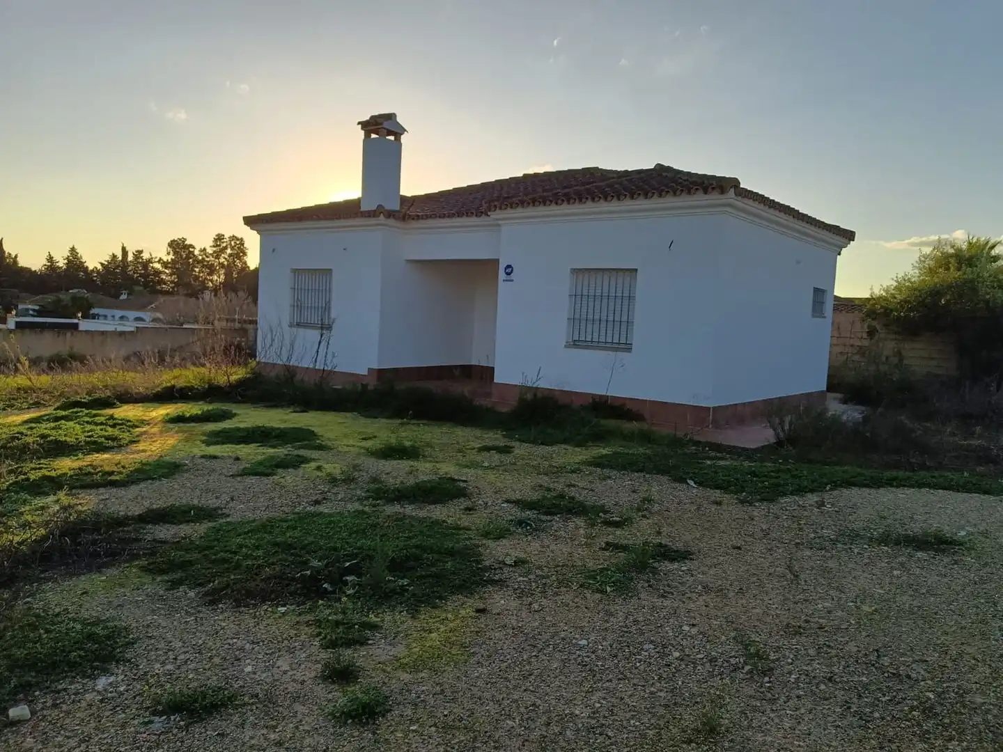 Vista exterior de Casa o xalet en venda en Chiclana de la Frontera
