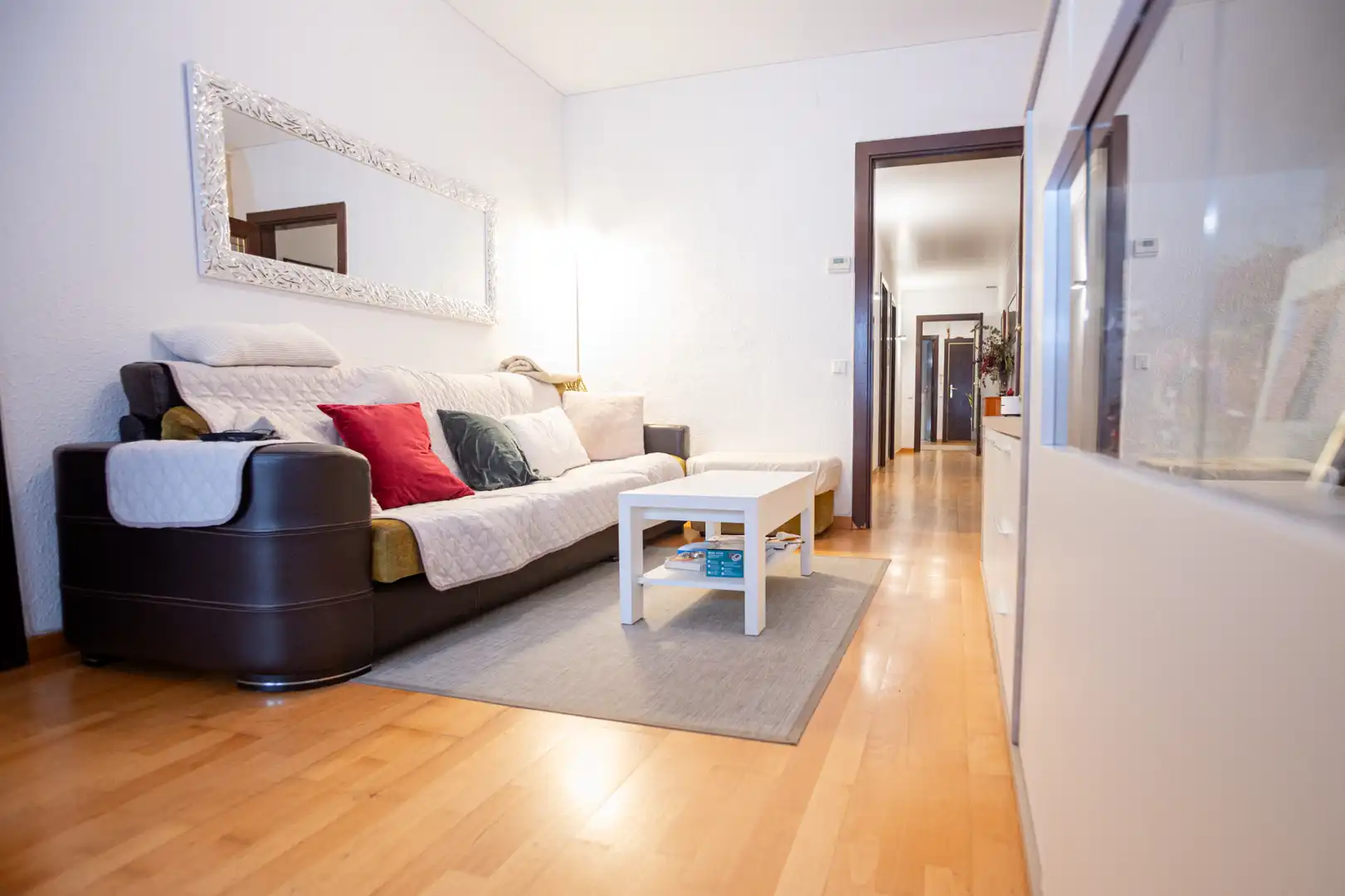 Sala de estar de Piso en venta en Barcelona con Aire acondicionado, Calefacción y Terraza