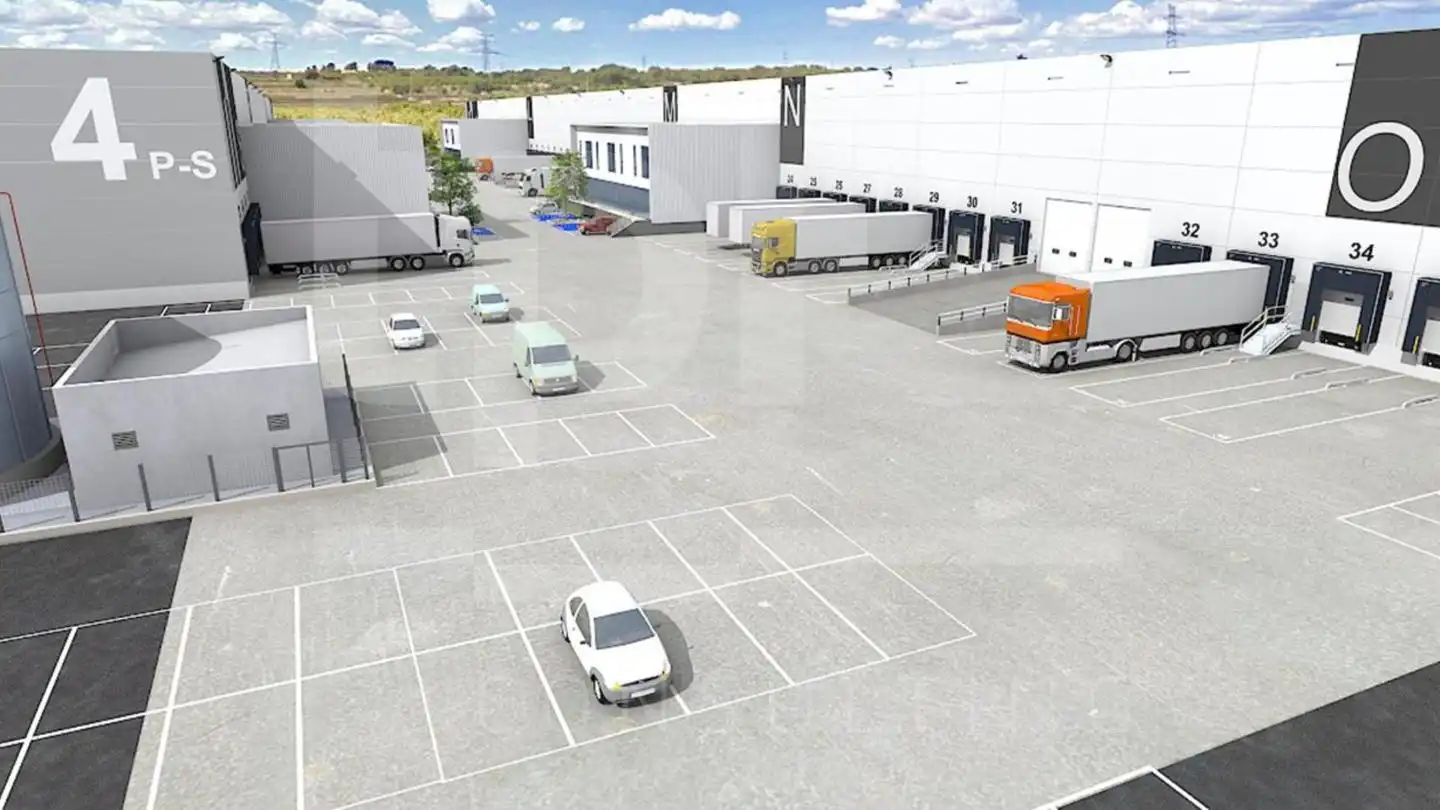 Parking de Nave industrial de alquiler en Bétera
