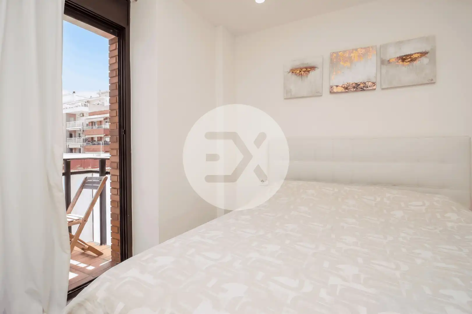 Bedroom of Flat for sale in Castelldefels  with Air Conditioner, Heating and Oven