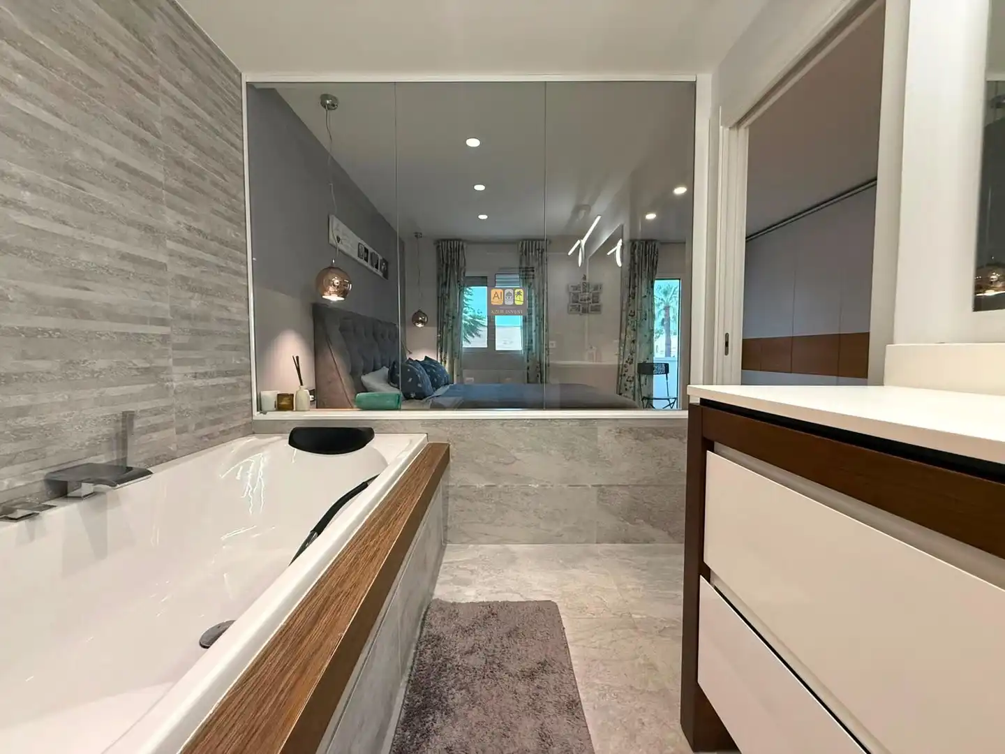 Bathroom of Detached homes for rent in Sant Joan d'Alacant  with Air Conditioner, Heating and Private garden