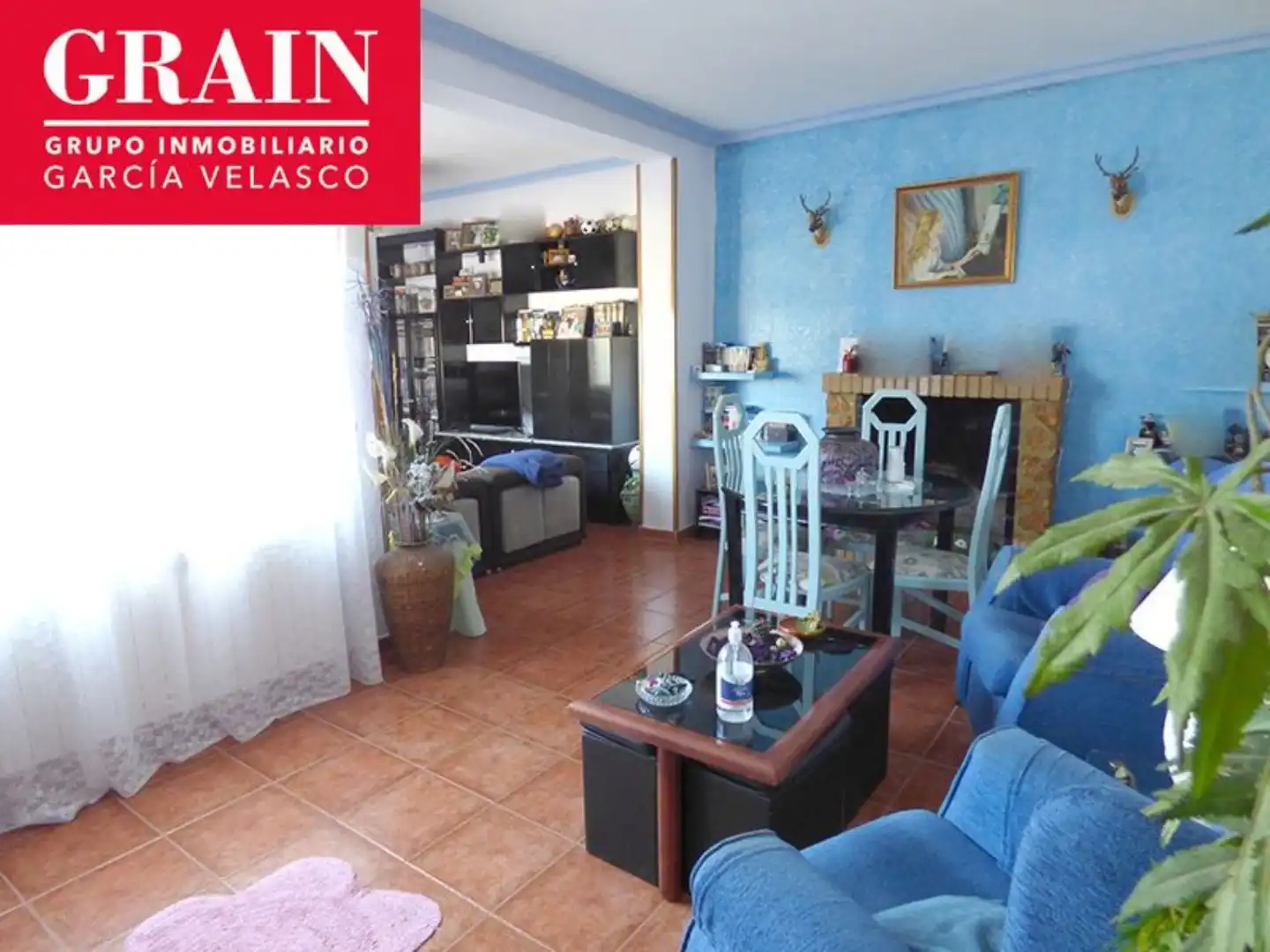 Sala de estar de Casa o chalet en venta en Albacete con Calefacción, Jardín privado y Piscina