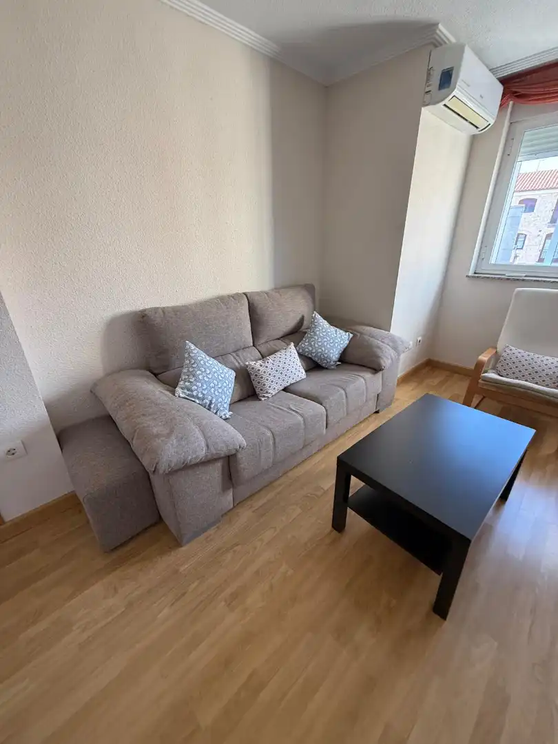 Sala d'estar de Pis en venda en Salamanca amb Calefacció, Parquet i Moblat