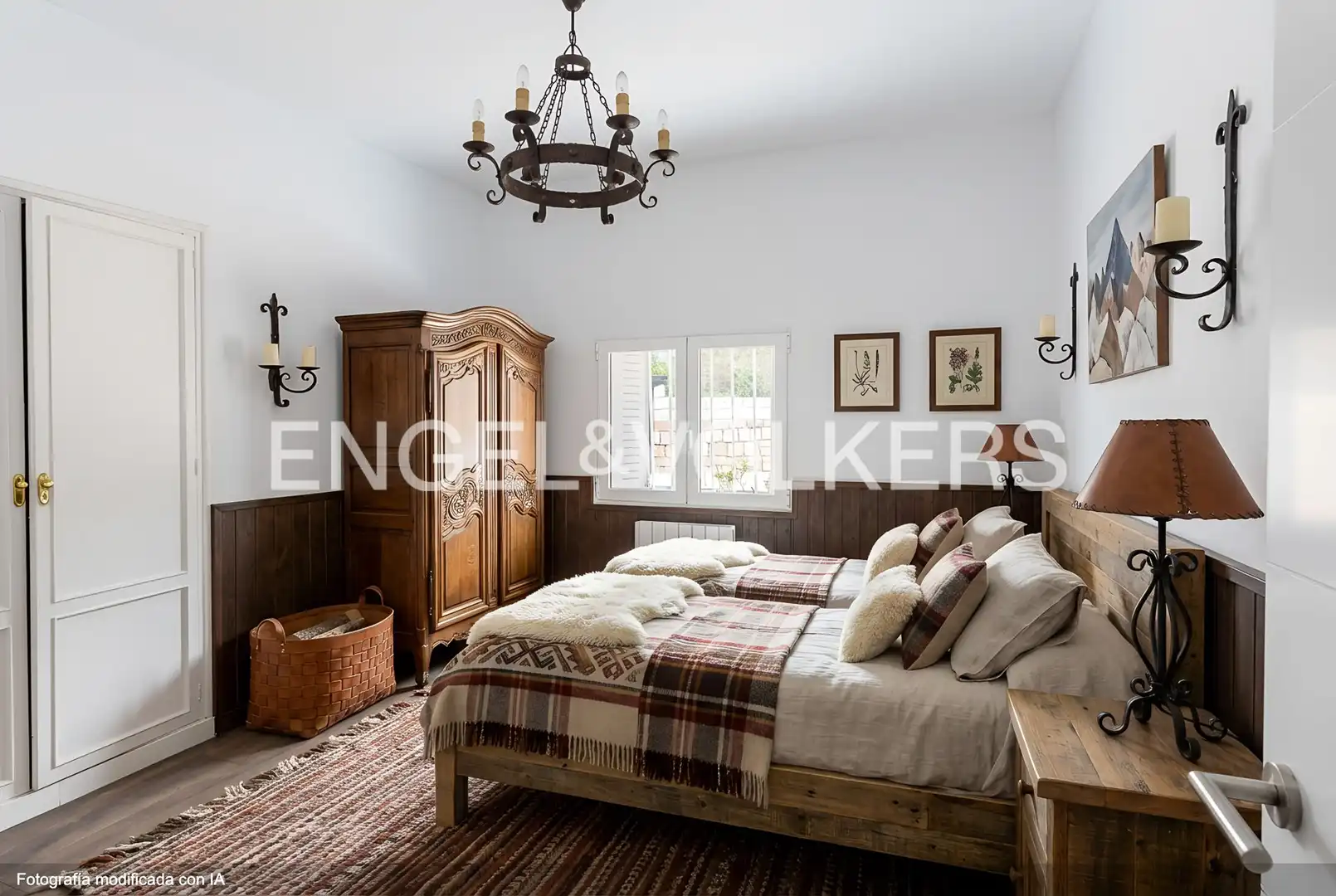 Habitación de Casa o chalet en venta en La Cabrera con Calefacción, Jardín privado y Piscina