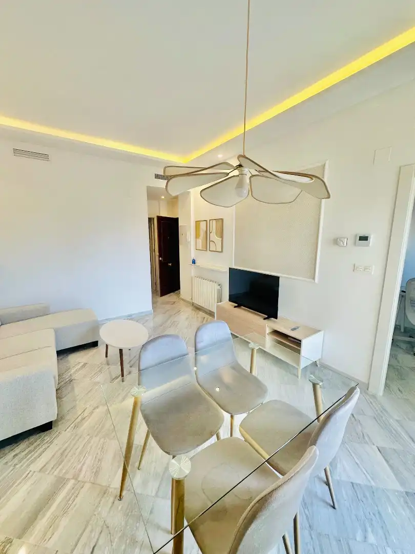 Sala d'estar de Pis de lloguer en Granada amb Aire condicionat, Calefacció i Terrassa
