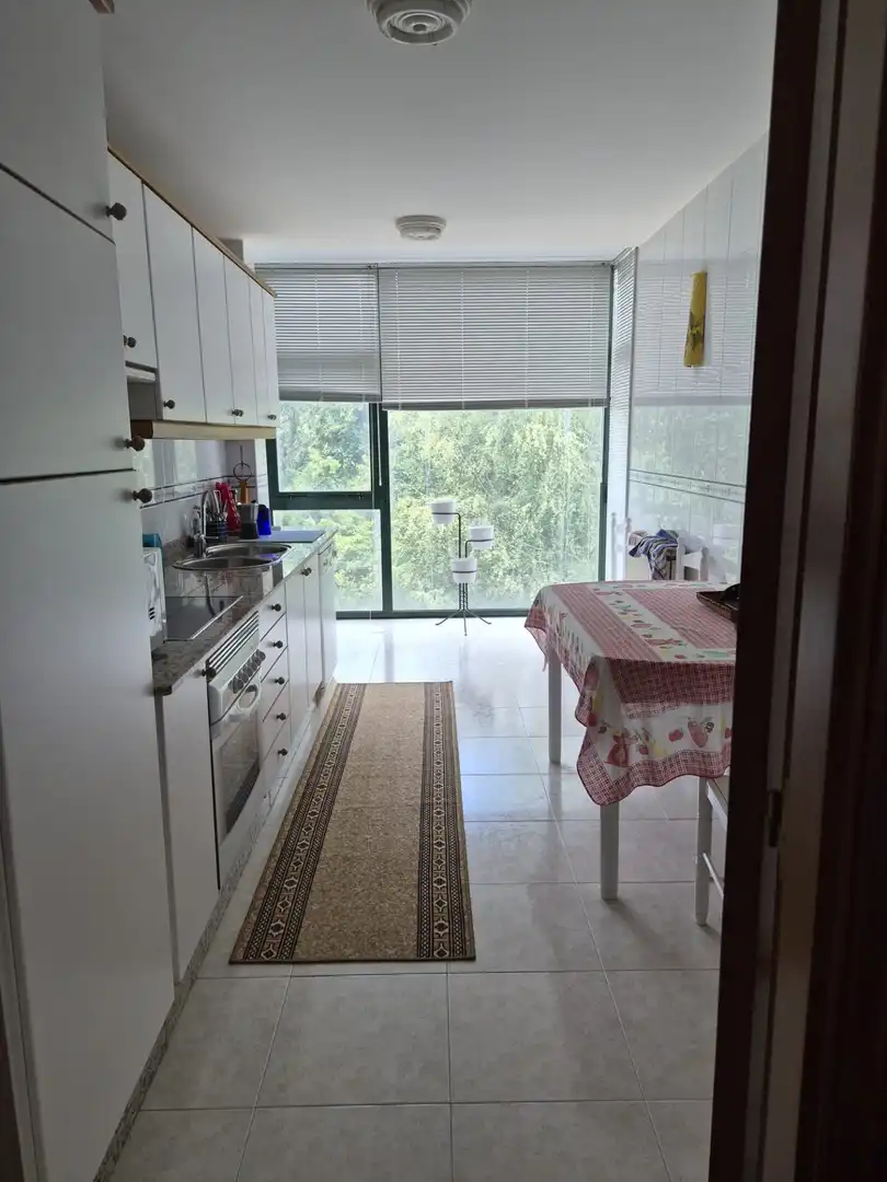 Kitchen of Flat for sale in Brión  with Heating, Private garden and Storage room
