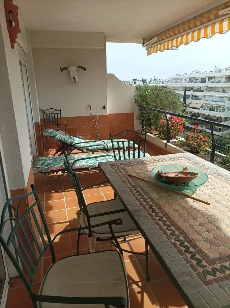 Terrace of Flat for rent in San Pedro de Alcántara